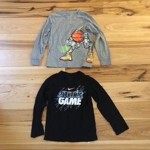 Nike Boys Long Sleeve Tees